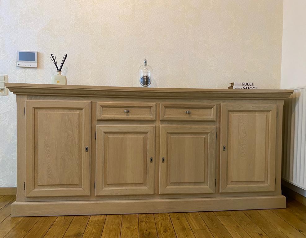 Dressoir en kast, Ophalen, Met deur(en), Eikenhout, Zo goed als nieuw
