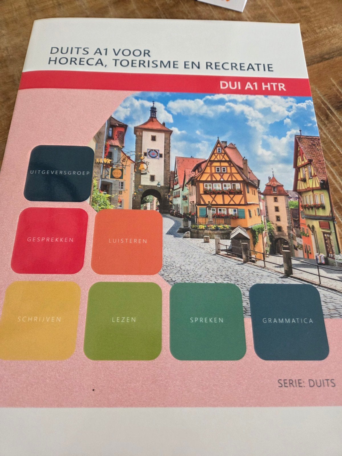 Duits A1 voor Horeca, Toerisme en Recreatie, Boeken, Ophalen of Verzenden, Zo goed als nieuw, Onbekend, Non-fictie