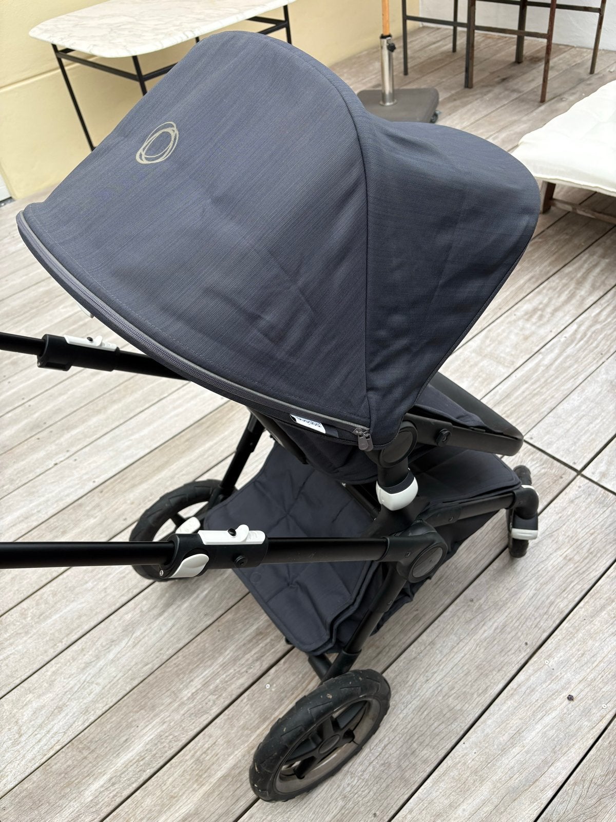 Bugaboo Fox Kinderwagen met slaapzak, Bugaboo, Zo goed als nieuw, Met reiswieg, Ophalen