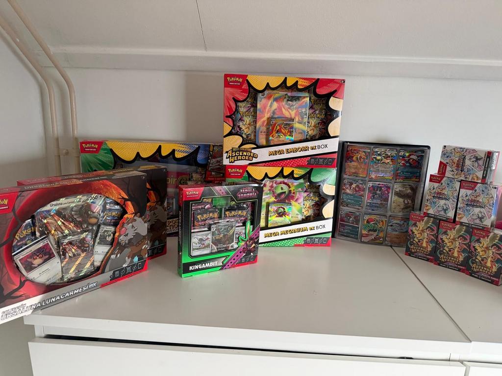 Grote collectie Pokémon kaarten en boxen, Ophalen, Nieuw, Overige typen