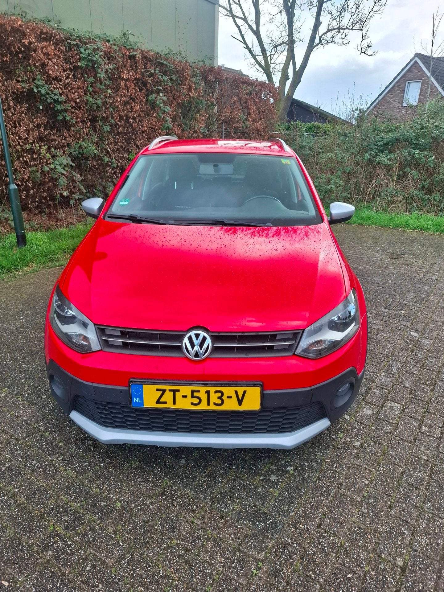 Volkswagen Polo 1.2-12V Cross BlueMotion Comfortline airco k, Voorwielaandrijving, Euro 5, 40 €/maand, 1028 kg