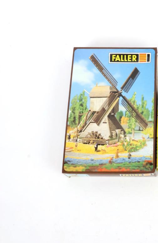 FALLER B-231 windmolen met waterrad + motor Ongebouwd Nieuw!, Hobby en Vrije tijd, Gelijkstroom of Wisselstroom, Ophalen of Verzenden