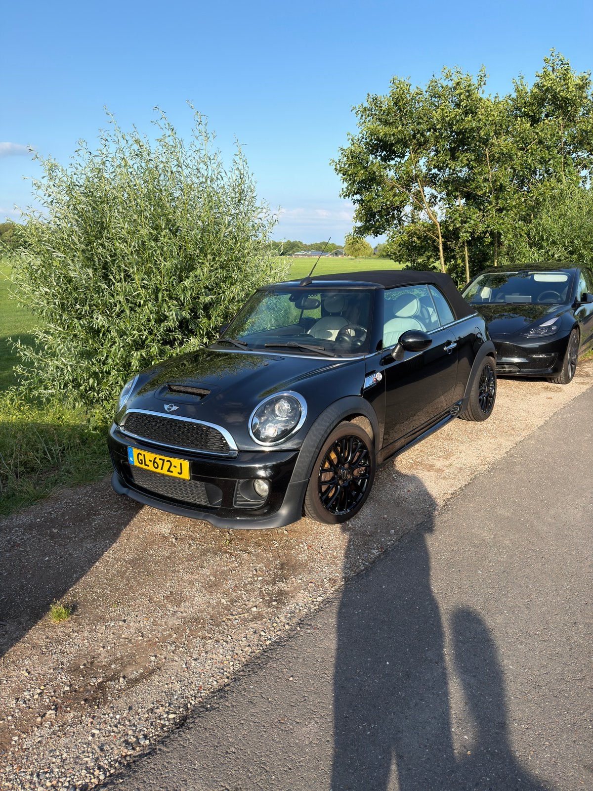 Mini Cooper S Cabrio 1.6 Turbo | Harman Kardon | JCW-pakket, 4 cilinders, Cabriolet, 4 stoelen, Zwart