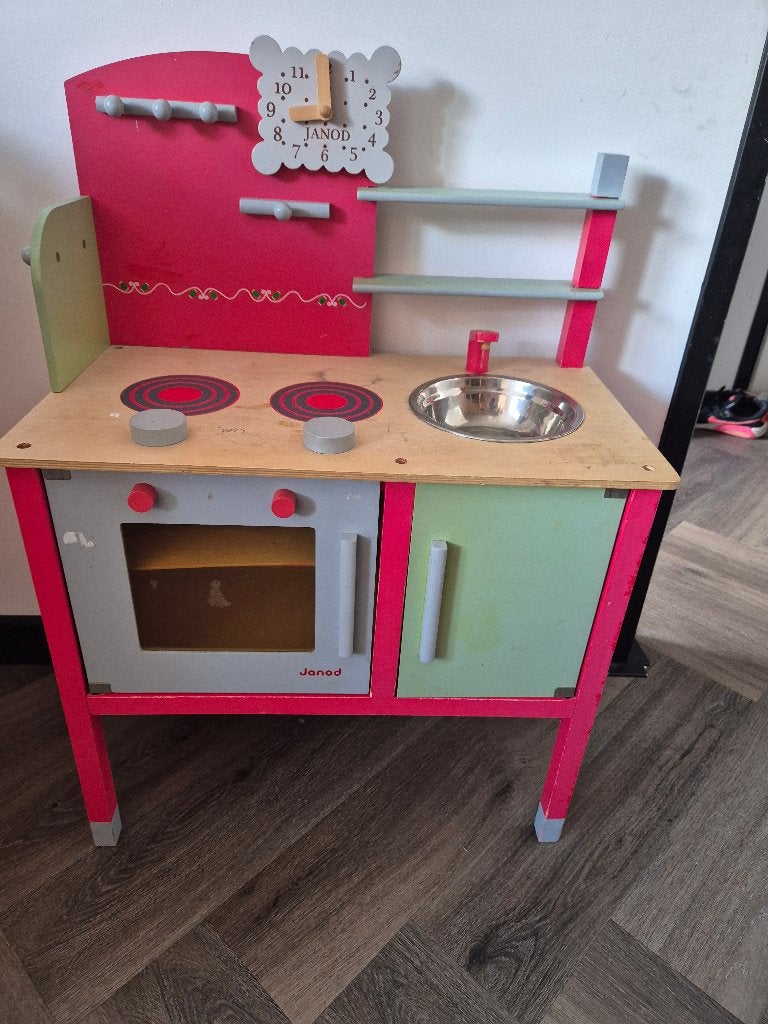 keukentje, Ophalen, Gebruikt, Hout, Speelkeuken