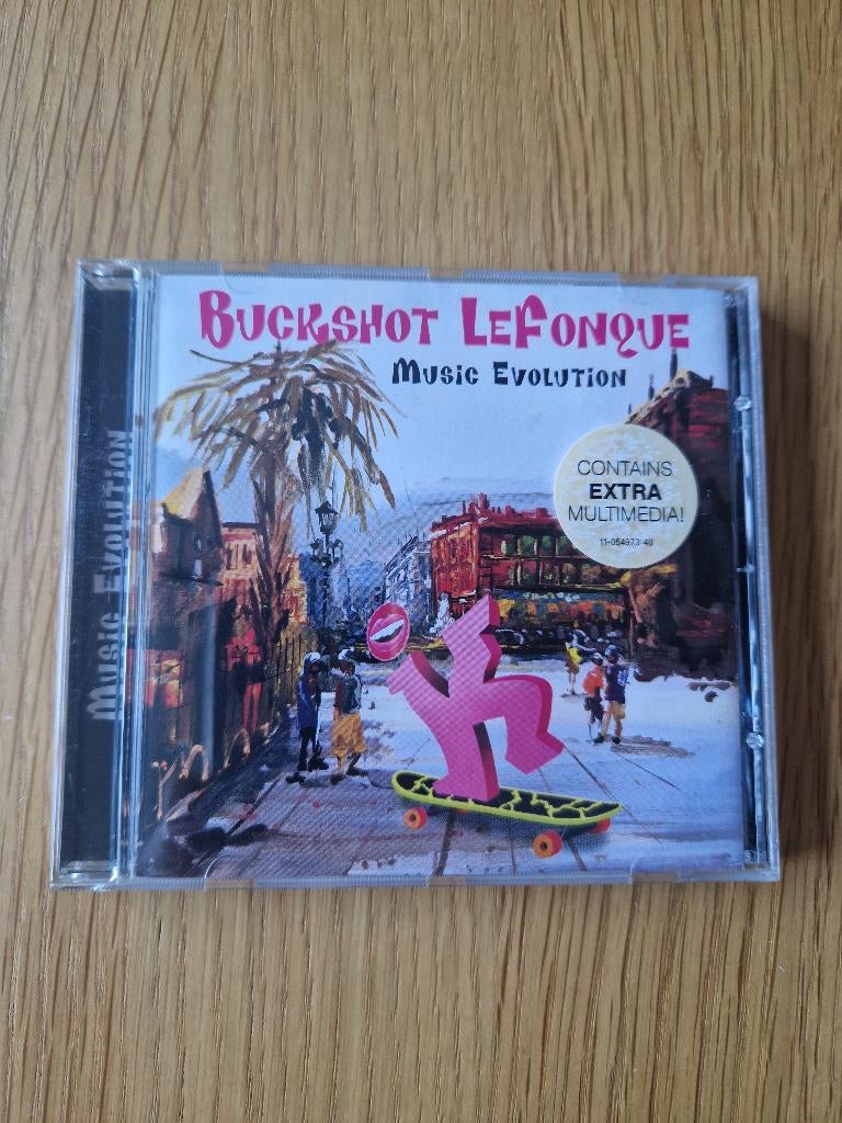 Buckshot LeFonque – Music Evolution CD, Ophalen of Verzenden, 1990 - 1999, Gebruikt