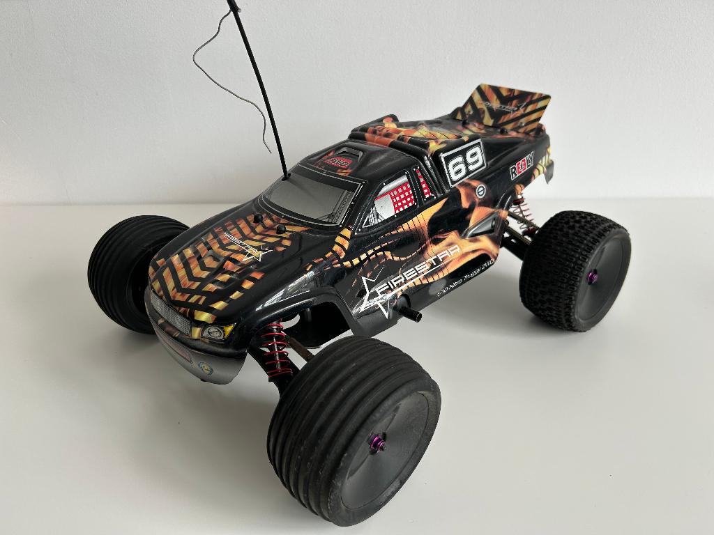 Reely GP Fire star nitro buggy 1/10 rc auto, Ophalen of Verzenden, Gebruikt, Nitro, Auto offroad