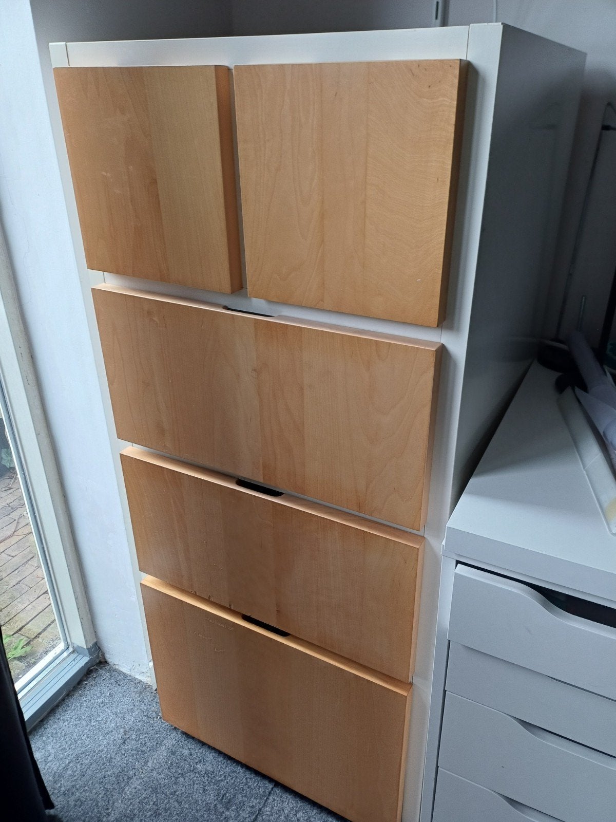 Rakke ladenkast Ikea, Ophalen, Gebruikt, 50 tot 100 cm, 3 of 4 laden