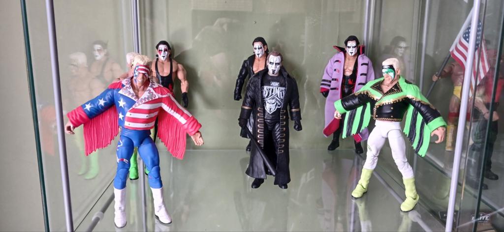 Sting Actiefiguren Collectie - AEW, WCW, WWE, Verzamelen, Poppetjes en Figuurtjes, Ophalen of Verzenden