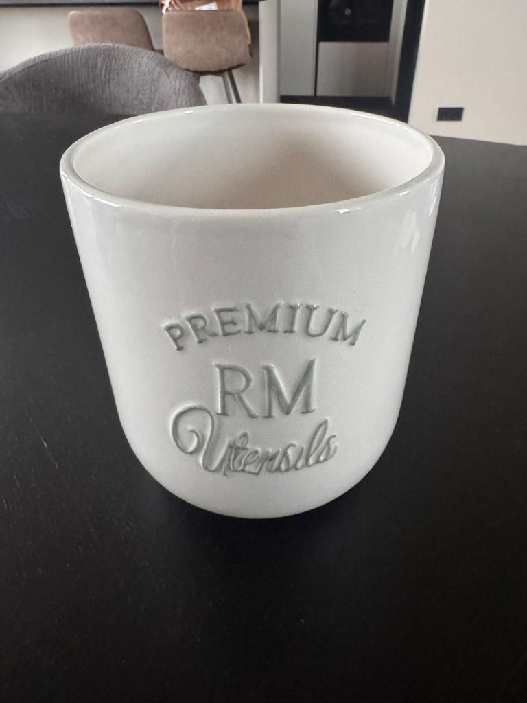 Riviera Maison Pollepel Pot - Wit, Huis en Inrichting, Ophalen of Verzenden, Zo goed als nieuw