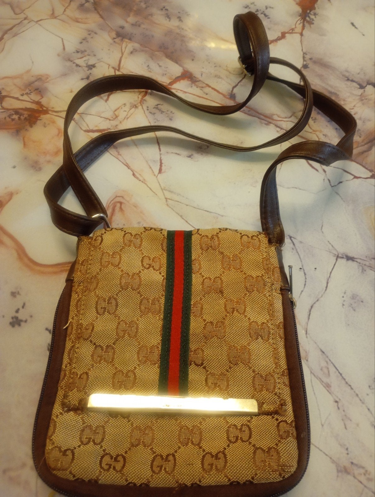 Gucci Schoudertasje - Vintage Stijl, Ophalen of Verzenden