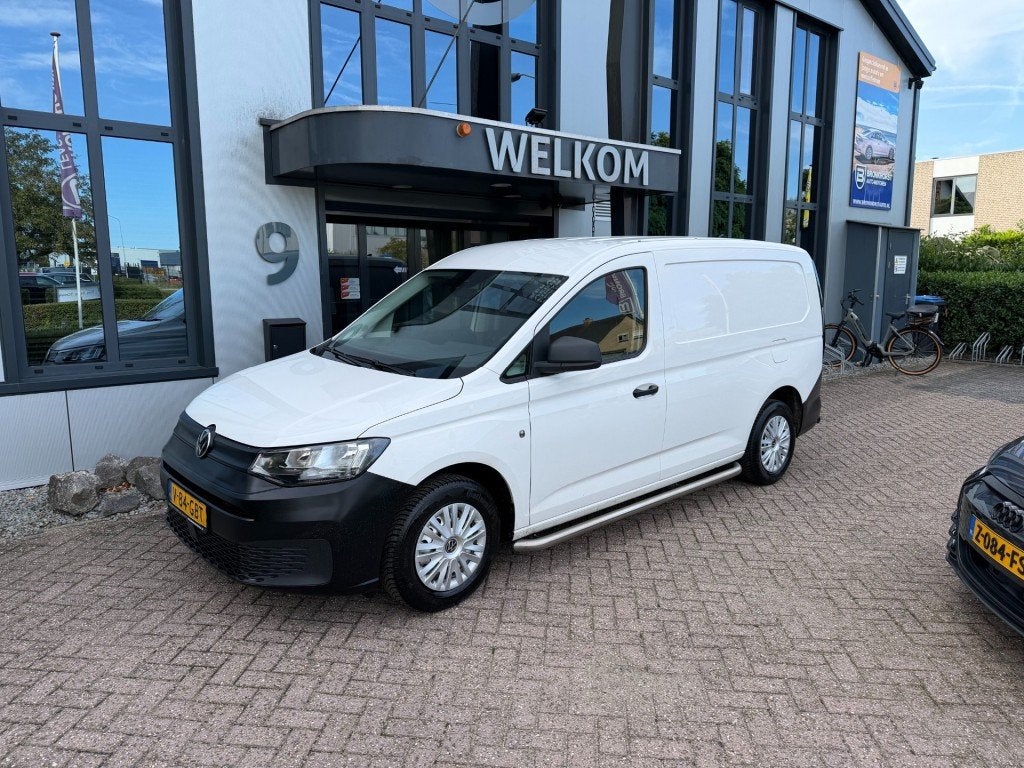 Volkswagen CADDY MAXI Cargo Maxi L2 Lang 2.0 TDI Airco, PDC,, Voorwielaandrijving, 4 cilinders, Volkswagen, Wit