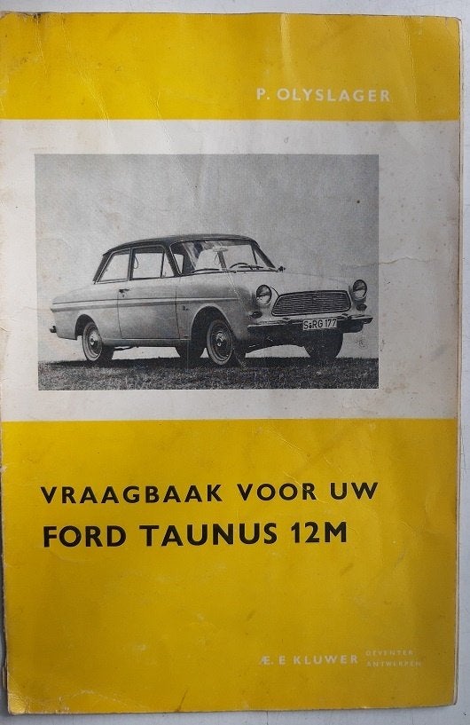 Vraagbaak voor uw Ford Taunus 12M - P.Olyslager, Verzenden