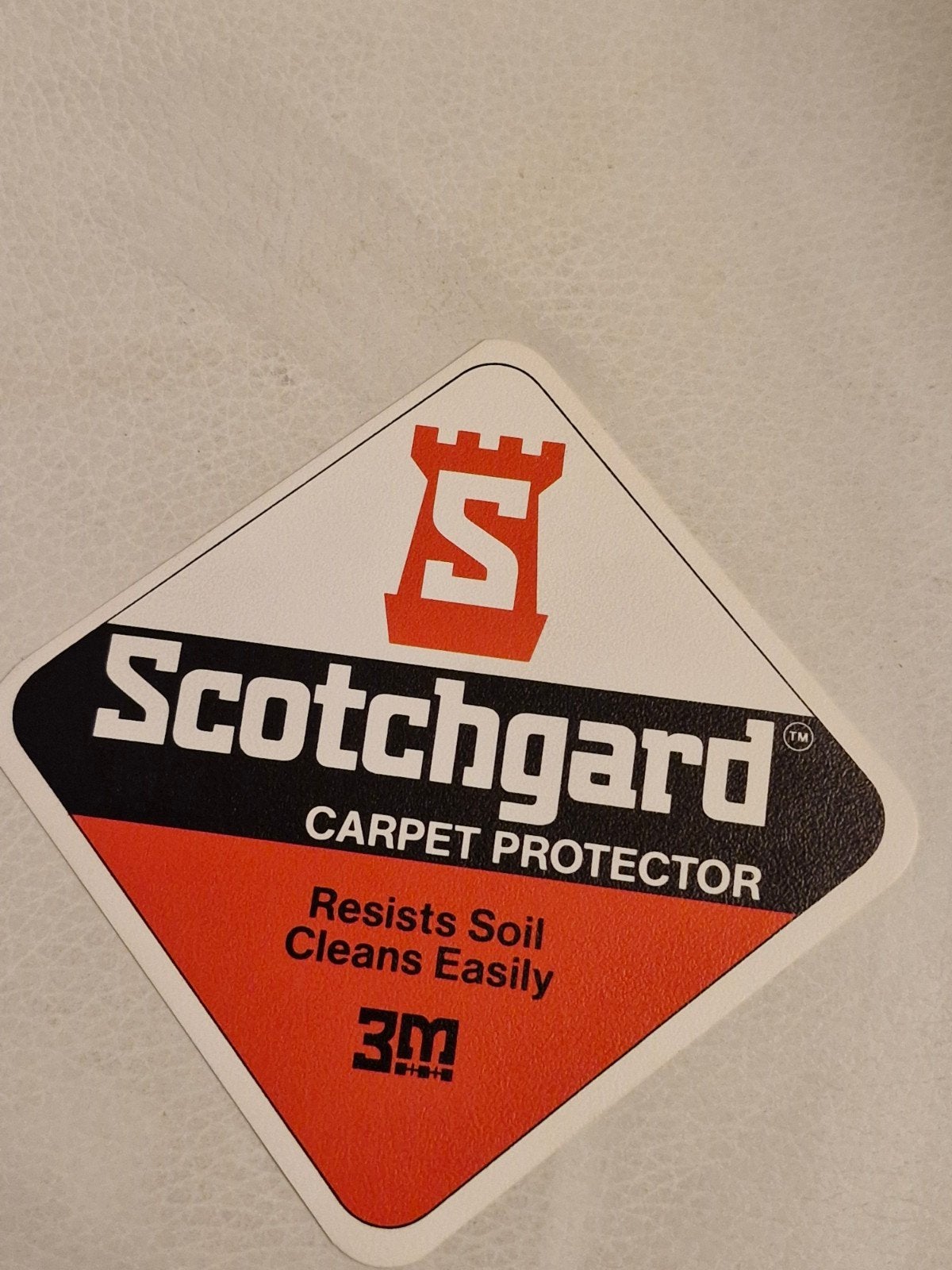 8715 Scotchgard Carpet Protector Sticker - 3M Kwaliteit, Ophalen of Verzenden, Nieuw, Merk