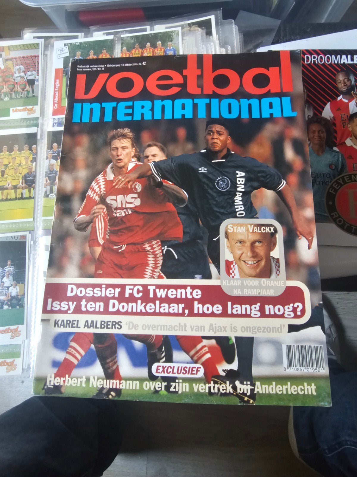 Voetbal plaatje Ronaldo, Verzamelen, Ophalen of Verzenden, Ajax, Poster, Plaatje of Sticker