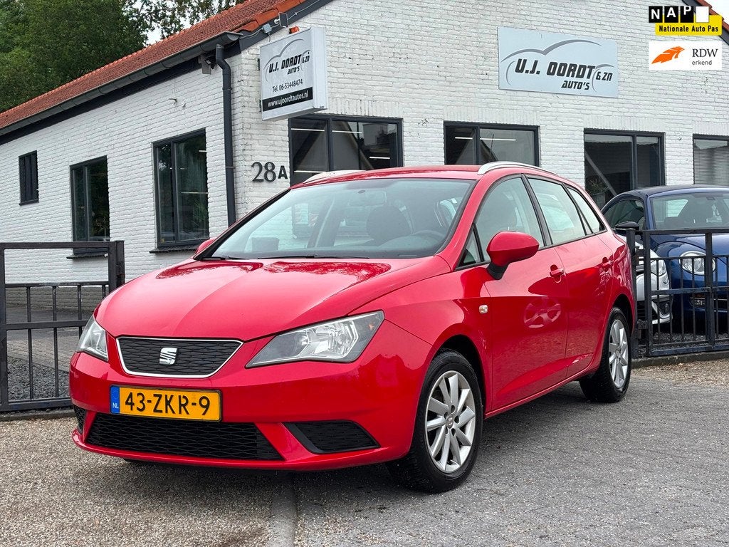 Seat Ibiza ST 1.2 TDI Style Ecomotive netjes!, Auto's, Seat, Bedrijf, Te koop, Ibiza, ABS, Airbags, Airconditioning, Boordcomputer