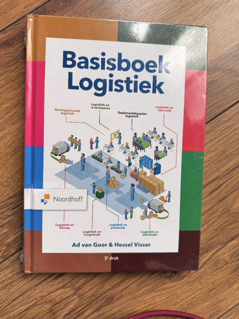 Basisboek logistiek. 3e druk, Boeken, Noordhoff, Nieuw, Beta, HBO