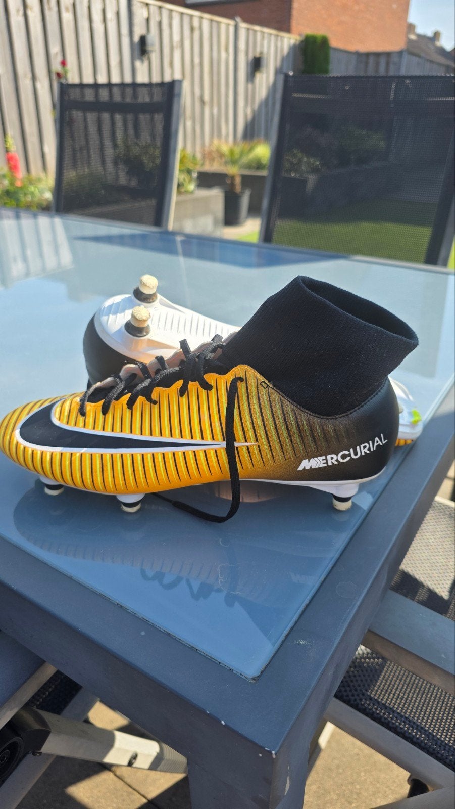 Nike Mercurial voetbalschoenen maat 44 ZGAN, Sport en Fitness, Voetbal, Ophalen, Zo goed als nieuw, Schoenen