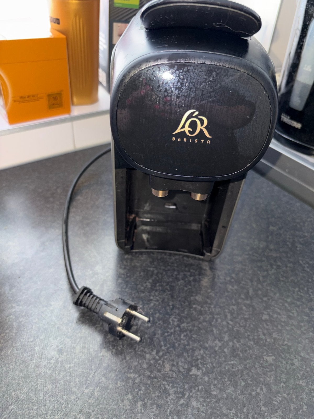L'OR Barista Sublime Compact koffiecupmachine met extra's, Witgoed en Apparatuur, Koffiezetapparaten, Ophalen, Gebruikt, Koffiemachine