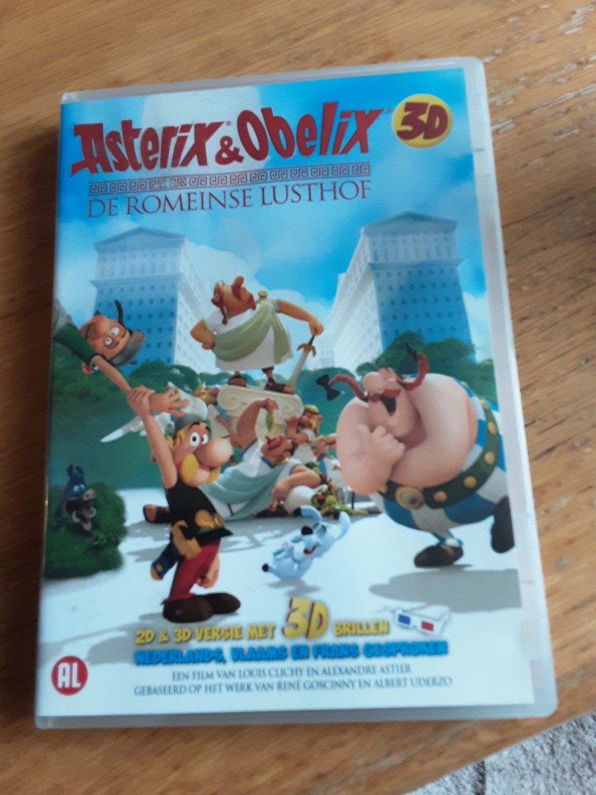 asterix en Obelix, de Romeinse Lusthof 3D en 2d, Ophalen, Zo goed als nieuw, Europees, Animatie