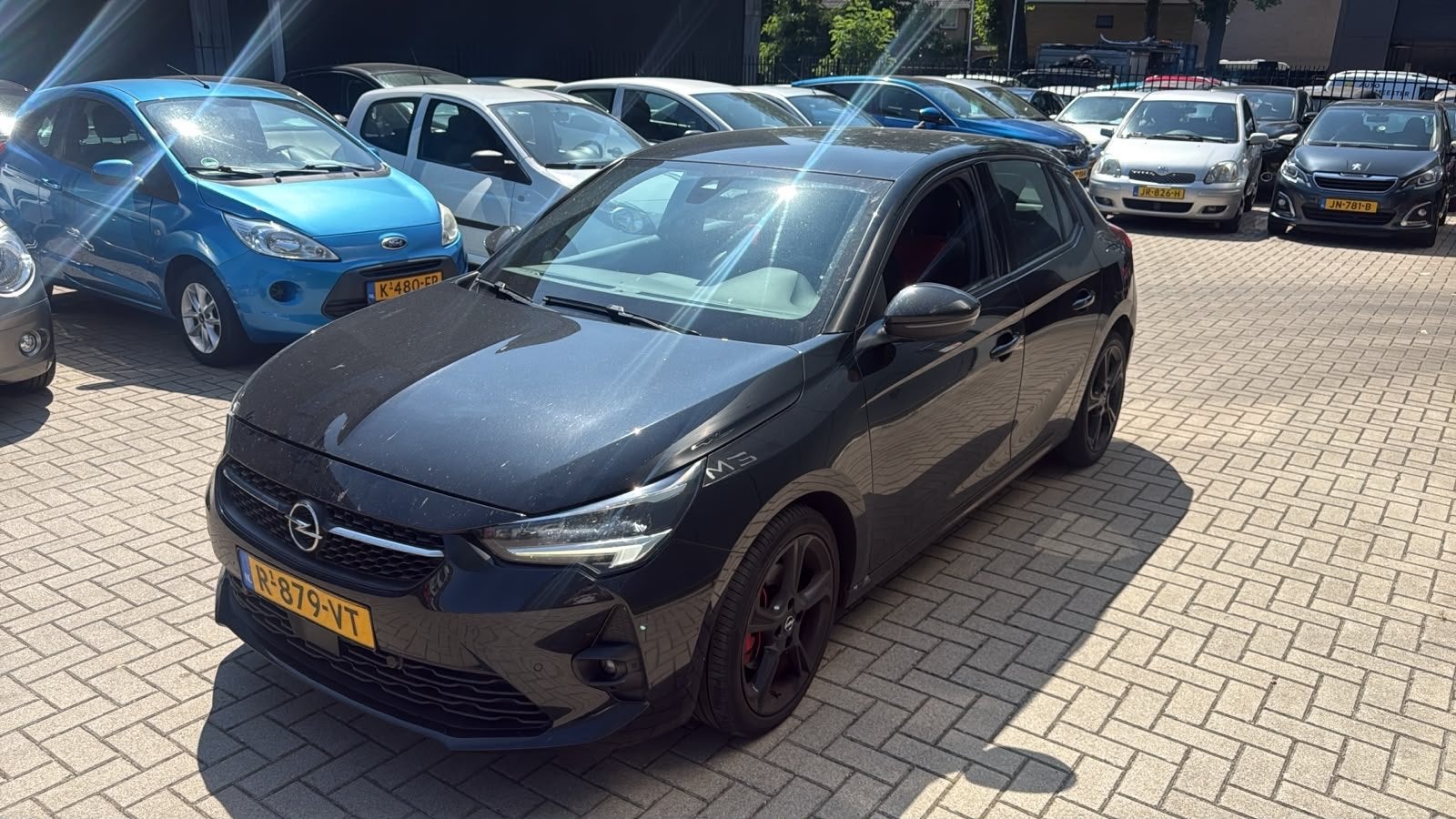 Opel Corsa 1.2 Turbo 360gr cam|100pk|AUT|Carplay|215.000km, Auto's, Opel, Zwart, 1200 kg, 19 km/l, Particulier