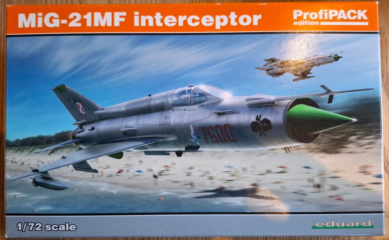 Eduard MiG-21MF Interceptor ProfiPACK 1/72 Modelbouw, Overige merken, 1:72 tot 1:144, Nieuw, Ophalen of Verzenden
