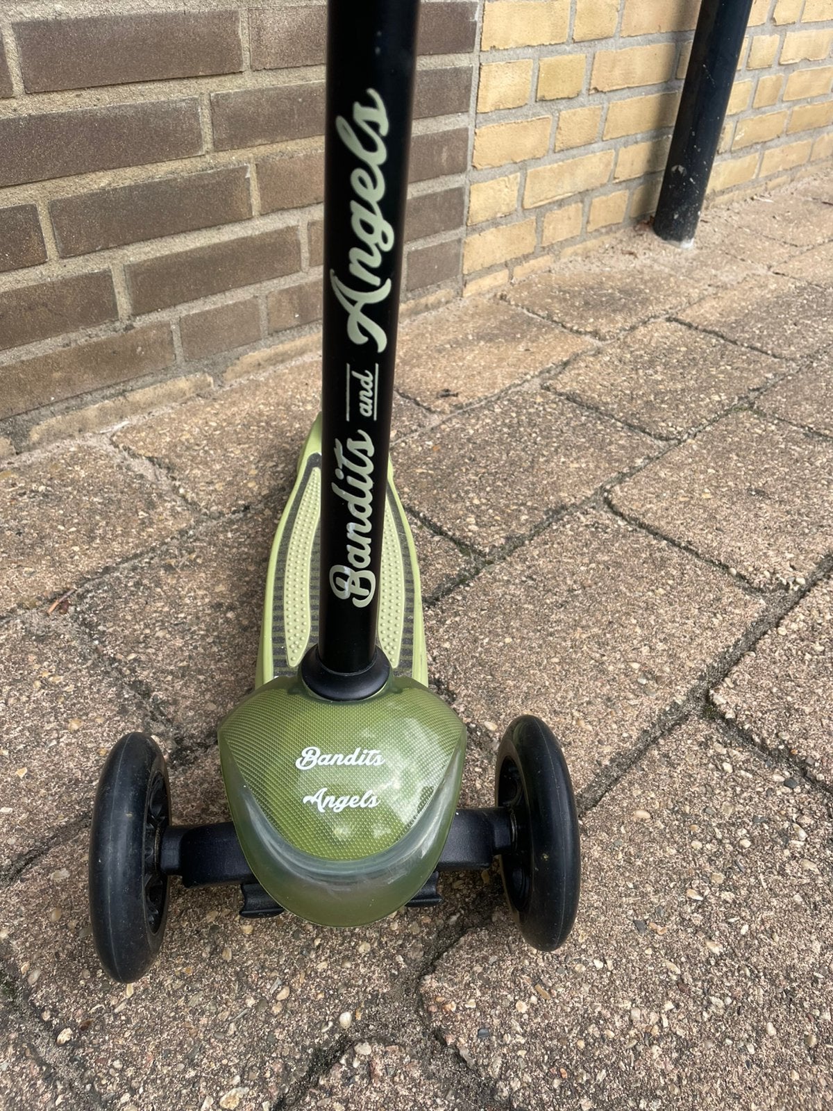 Step met drie wielen, Ophalen, Gebruikt, Gewone step