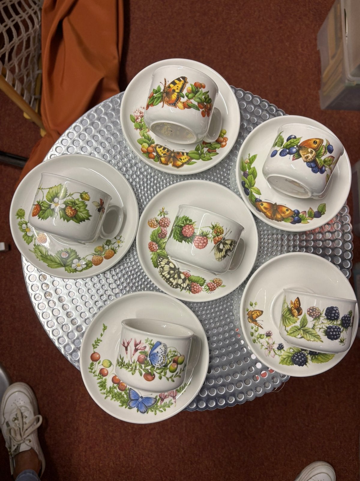Marjolein Bastin kop en schotels 6st, Ophalen of Verzenden