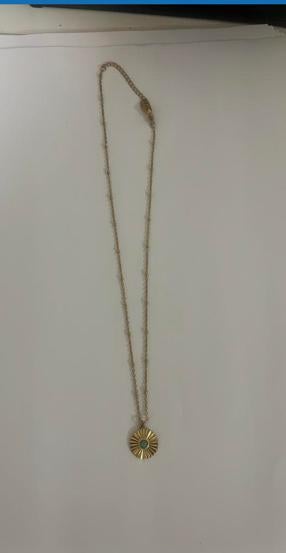 Gouden ketting vintage, Sieraden, Tassen en Uiterlijk, Kettingen, Ophalen of Verzenden, Zo goed als nieuw, Goud