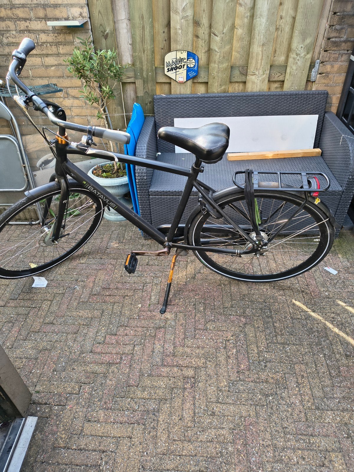 Heren fiets ,merk Batavus, 53 tot 57 cm, Ophalen, Zo goed als nieuw, Batavus