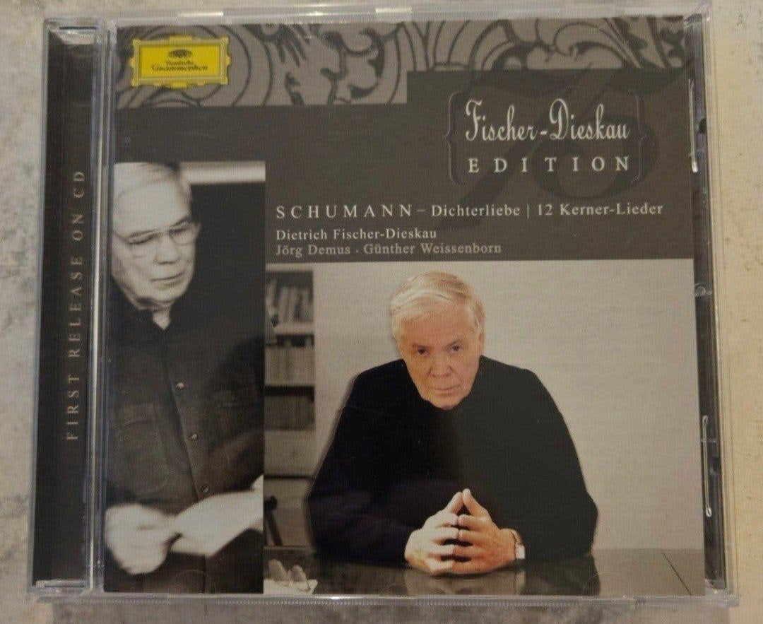 Robert Schumann – Dichterliebe op. 48 / 12 Gedichte op. 35 /, Ophalen of Verzenden, Romantiek, Zo goed als nieuw