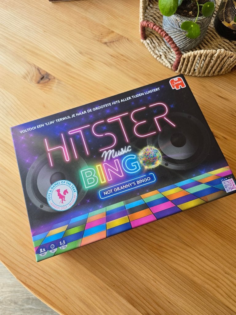 hitster bingo, Hobby en Vrije tijd, Vijf spelers of meer, Ophalen of Verzenden, Zo goed als nieuw, Jumbo