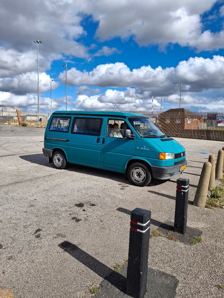 Vw t4 california BENZINE, Raamblindering, Volkswagen, Handgeschakeld, Particulier
