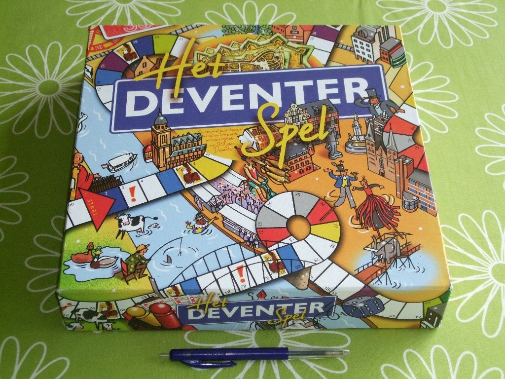 Het 1250 jaar Deventer spel - spannend bordspel met kwartet, Hobby en Vrije tijd, Gezelschapsspellen | Bordspellen, Vijf spelers of meer