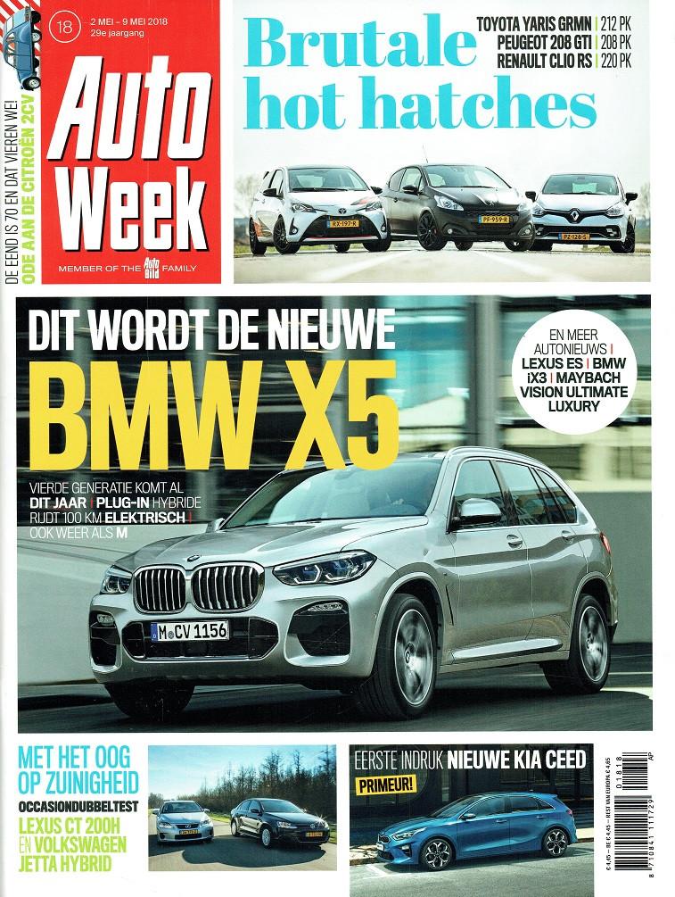 Autoweek 2018 nr. 18 (o.a. Toyota Yaris GRMN), Verzenden, Gelezen, Algemeen