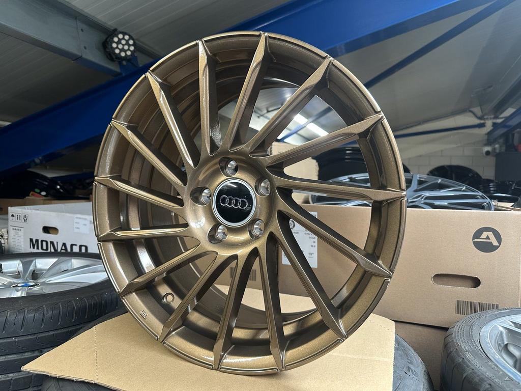 NIEUW 18inch Audi VW Seat BMW Merc Vossen Style Velgen 5x112, Auto-onderdelen, Banden en Velgen, 18 inch, -, -, Banden en Velgen
