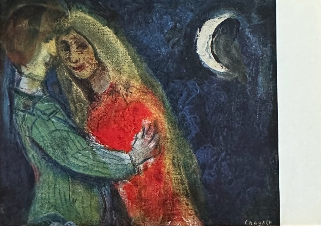 00528  MARC CHAGALL ~ de manen van Chagall (2), Verzenden, 1980 tot heden, Ongelopen, Overige thema's