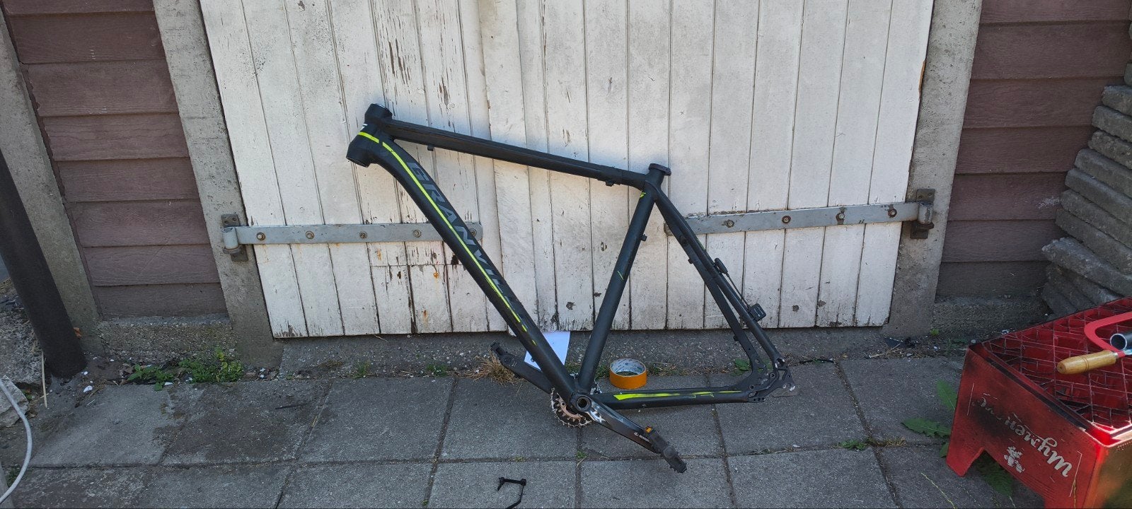 Granville ATB/MTB Frame XL 27.5 inch met XT cranks, Fietsen en Brommers, Fietsonderdelen, Ophalen