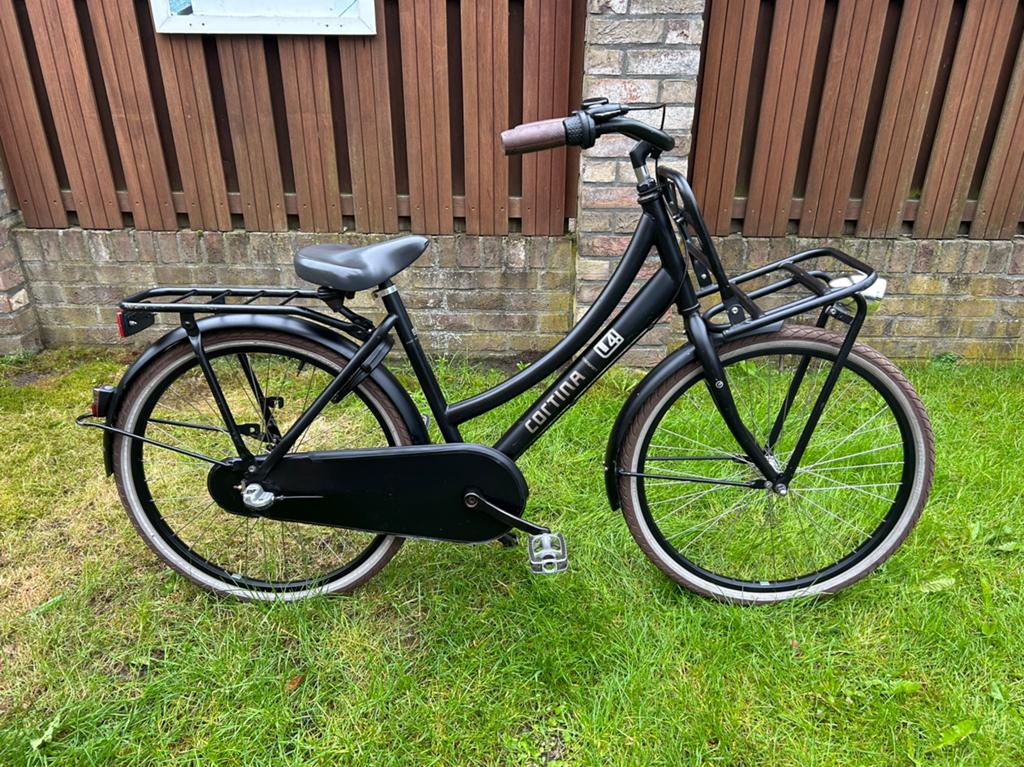 Cortina U4 meisjesfiets 24 inch, Ophalen, Gebruikt, 24 inch, Versnellingen