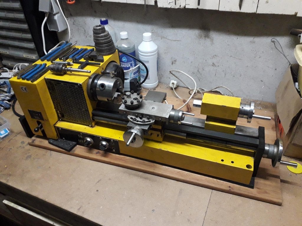 Hobbymat MD65 Draaibank, Ophalen, Gebruikt, Metaaldraaibank, Minder dan 500 mm