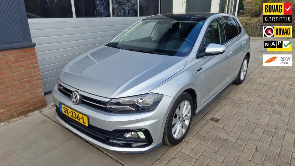 Volkswagen Polo 1.0 TSI Highline | R-line | PANO | NIEUWE AP, Voorwielaandrijving, Euro 6, Leder en Stof, Origineel Nederlands