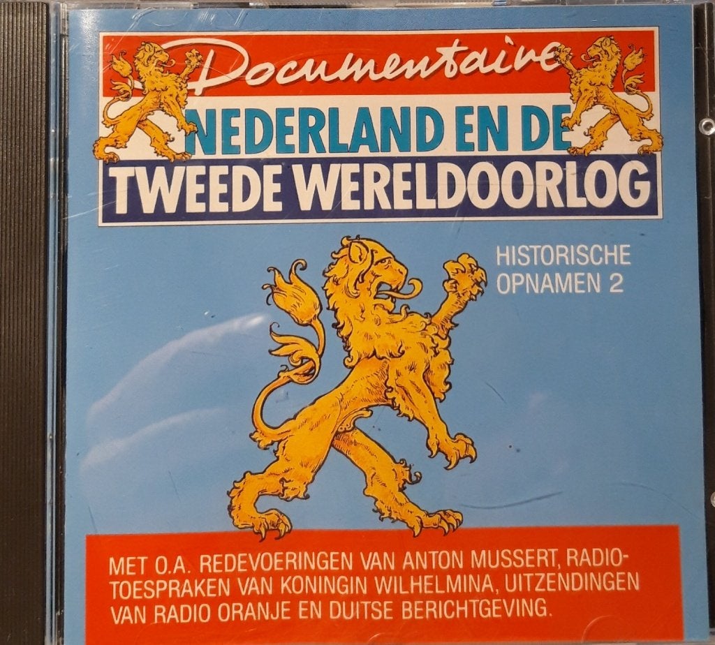TWEEDE WERELDOORLOG Historische opnamen deel 2 CD, Verzamelen, Overige typen, Onbekend, Ophalen of Verzenden, Onbekend