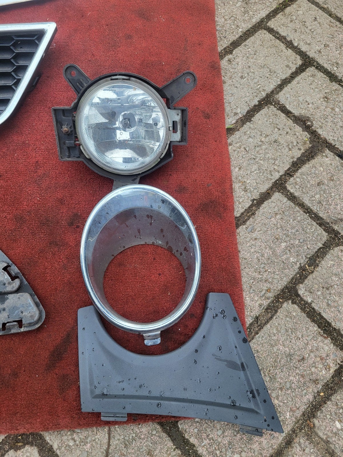 Chevrolet spark voorbumper delen mistlampen l+r grill delen, Auto-onderdelen, Verzenden, Chevrolet, Bumper