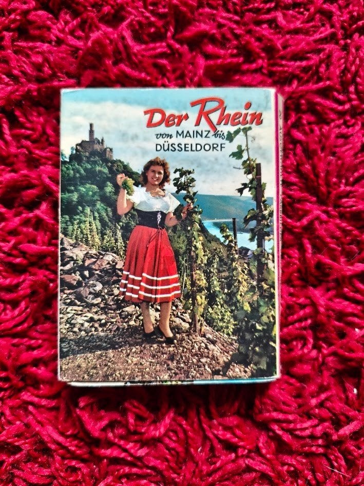 Leporello Der Rhein von Mainz bis Dusseldorf, Gebruikt, 1980 tot heden, Foto, Buitenland