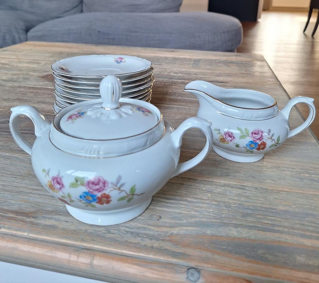 Suikerpotje / melkkannetje, Bareuther, Antiek en Kunst, Ophalen of Verzenden
