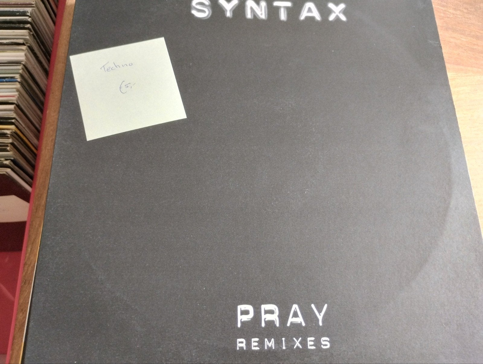 Syntax - Pray Remixes (Junkie XL, Dave London) 12 inch, Cd's en Dvd's, Vinyl | Dance en House, LP, Gebruikt, Ophalen of Verzenden