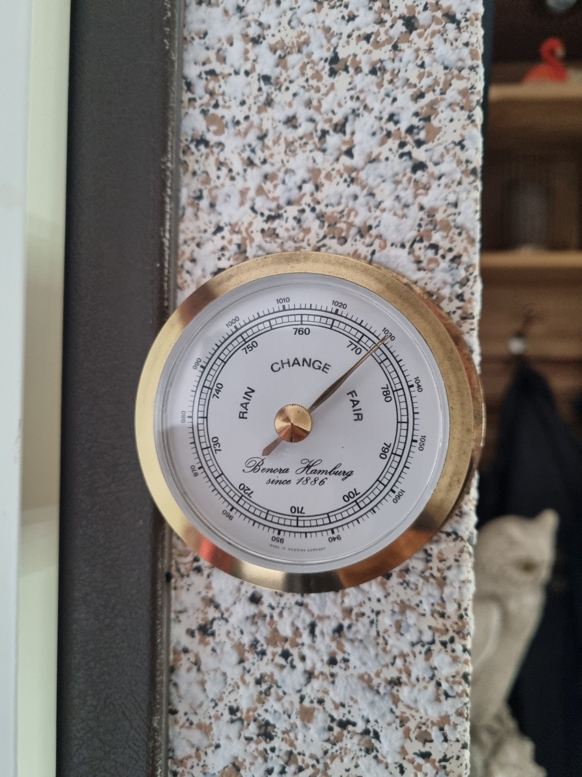 Benora Hamburg Barometer - Klassiek en Functioneel, Ophalen of Verzenden, Zo goed als nieuw, Barometer