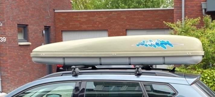 Hapro 600 Dakkoffer  incl. sleutels, evt. met dakdragers, Ophalen, Gebruikt