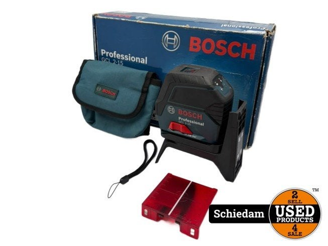 Bosch Professional GCL 2-15 Combilaser, Doe-het-zelf en Verbouw, Bosch, Zo goed als nieuw, Support@bosch.com, Robert Bosch GmbH
Robert-Bosch-Platz 1
70839 Gerlingen-SchillerhÃ¶he
Germany