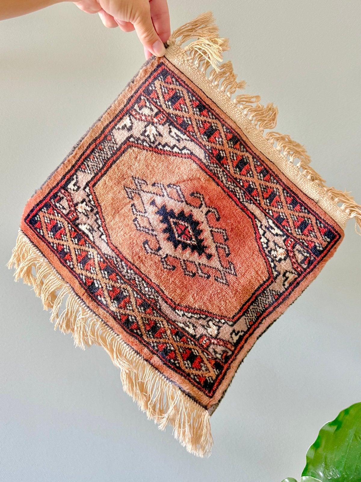 Vintage Perzisch kelim tafelkleedje kleedje, Ophalen of Verzenden, Gebruikt