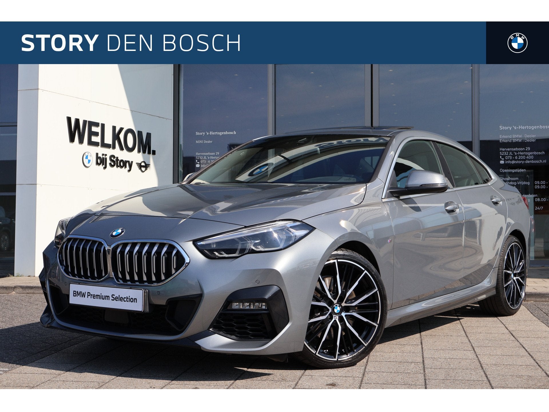 BMW 2 Serie Gran Coupé 220i Executive M Sport Automaat / Tr, Auto's, Gebruikt, 4 cilinders, Met garantie (alle), 179 pk